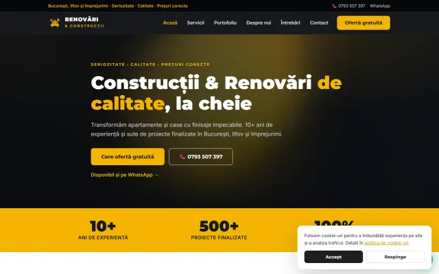 Renovări și Construcții